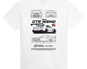 GTR Nismo Heavyweight Unisex Crewneck T-shirt