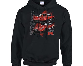 Drift Club Liberty Walk GTR Classic Unisex Pullover Hoodie