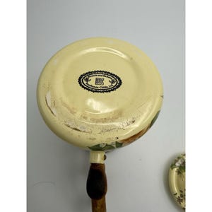 Vintage Victoria and Richard MacKenzie Childs Floral Enamelware Tea Set 12 Piece image 15