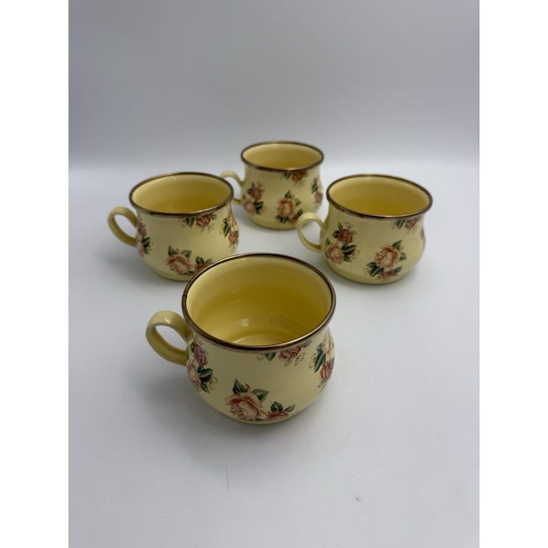 Vintage Victoria and Richard MacKenzie Childs Floral Enamelware Tea Set 12 Piece image 20