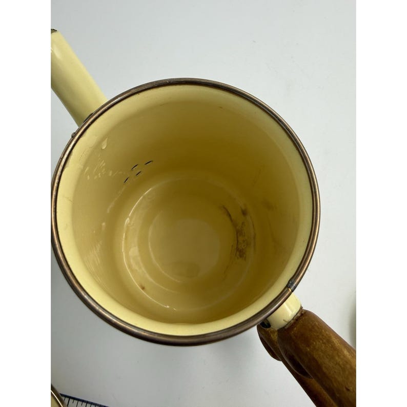 Vintage Victoria and Richard MacKenzie Childs Floral Enamelware Tea Set 12 Piece image 16