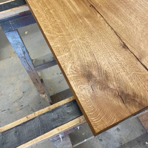 Solid wood panel oiled / oak wood oiled / various sizes up to 200 cm / handmade / light wood panel / oiled wood panel / natural wood panel