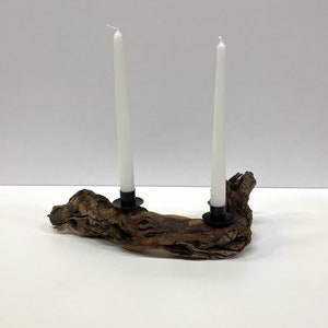 Candle holder made from a grapevine / decoration made from wood / decoration for the home / candle holder / candle holder made from wood / decoration / decoration