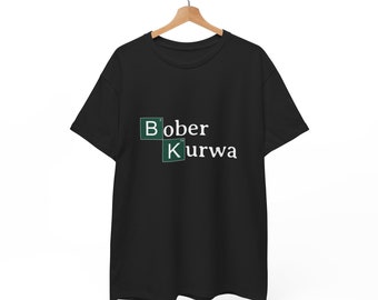 Bober Kurwa T-shirt unisexe, Bober Meme inspiré Breaking Bobr