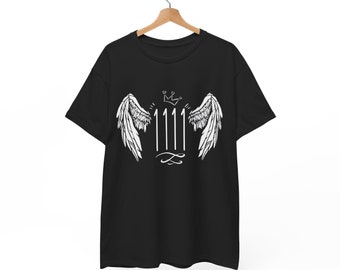 Engel nummer 1111 T-shirt Unisex 100% katoen, spiritueel nummer