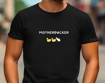 Camiseta divertida de pato Camiseta de madre pato Camiseta divertida de animal Camiseta divertida de ganso Regalo para amantes de los patos Camiseta divertida de animal Pato no con cuchillo