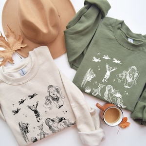Wizard of Oz vintage sweater | Retro Tattoo Dorothy Sweater | Sweater for Wizard of oz fan galaxy stars jumper | Wizard of Oz Dorothy shirt