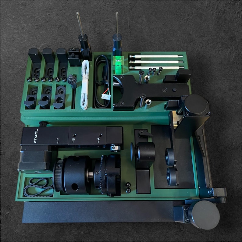 Xtool Storage Box Storage System Suitable for Rotary Pro2 + Extension From Xtool (STL) - Etsy