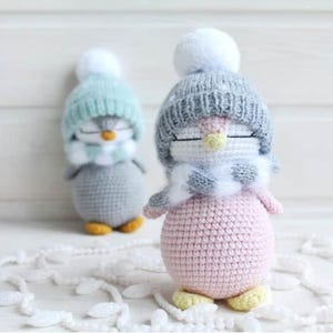Penguin-Amigurumi Crochet Pattern-PDF