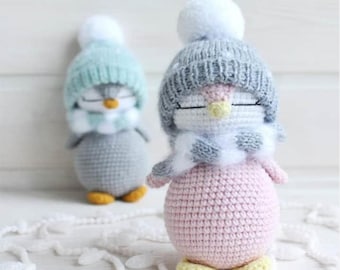Wzór szydełkowy Pingwin-Amigurumi-PDF