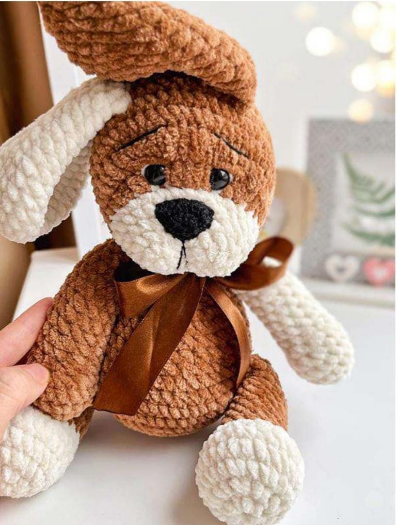 39 Plushie Crochet Patterns for Soft, Cuddly Amigurumi Makes 26 Crochet-Plush-Teddy-Dog- -Amigurumi-Pattern