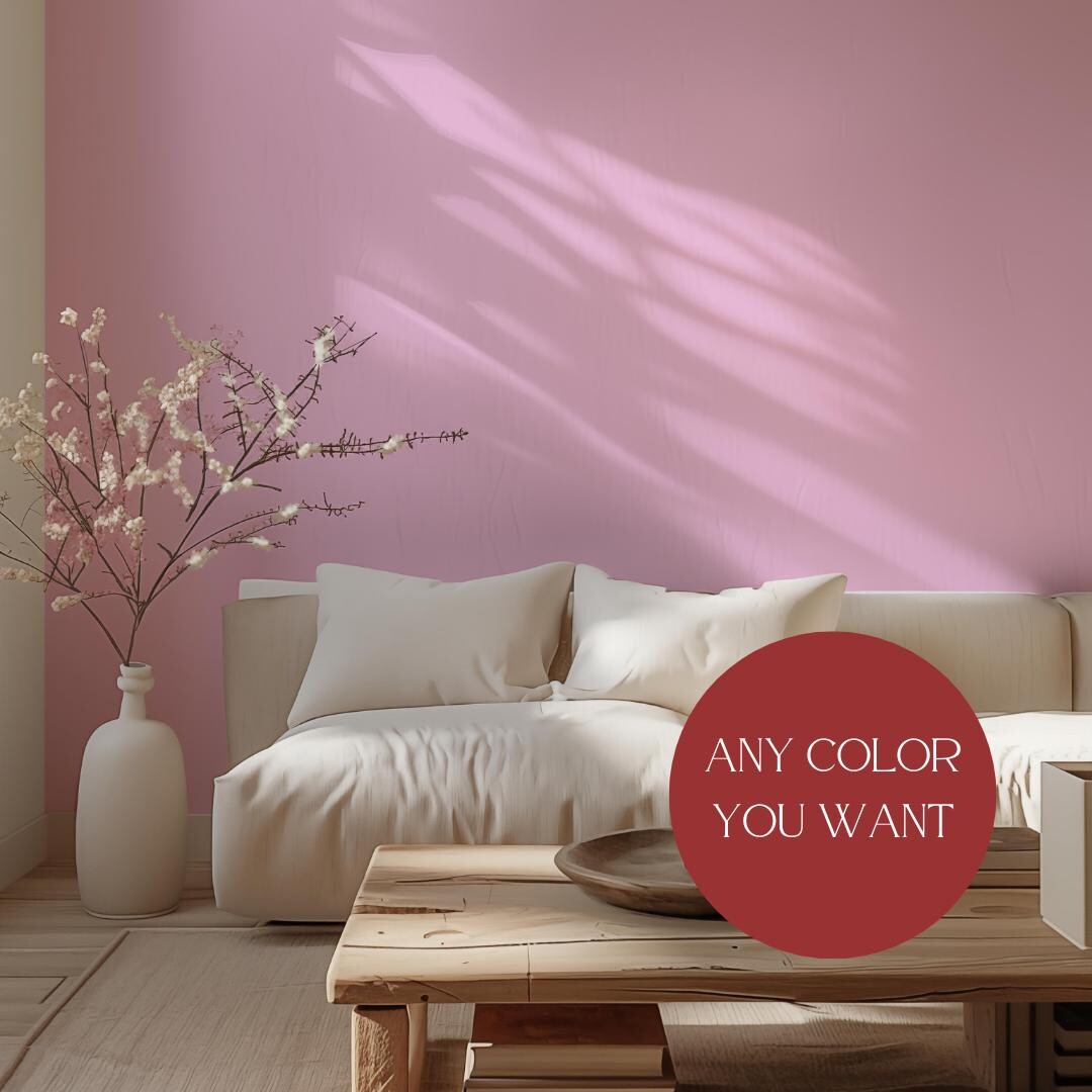 Solid Color Removable Wallpaper
