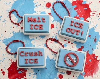 ICE Out Charity Fidget Clicker | 3D Printed Advocacy Clicker