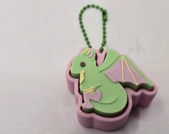 3D Printed Fantasy Magic Keychain Charm Collection
