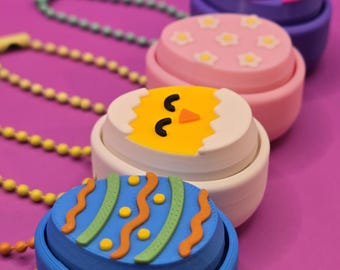 Easter Egg Fidget Clicker – 3D Printed Support Tool for Neurodivergent Individuals