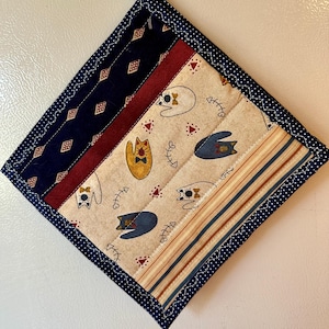 Potholder Pairs: Country Cats