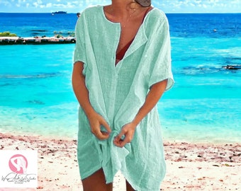 Loose Cover-Up | Women's Clothing | Fashionable Beachwear Dress