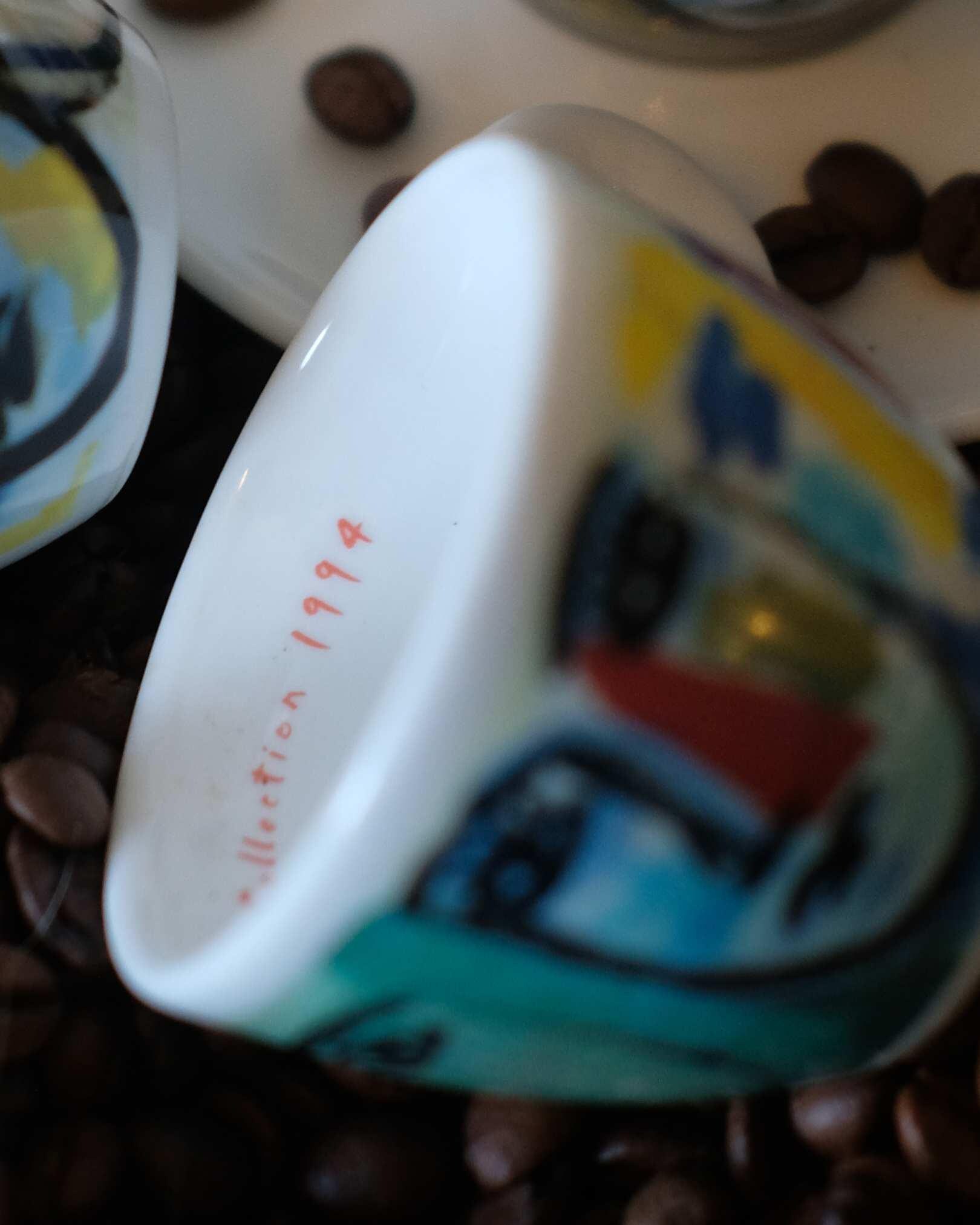 Illy Art Collection Espresso Cups 1994 – Italian Porcelain 