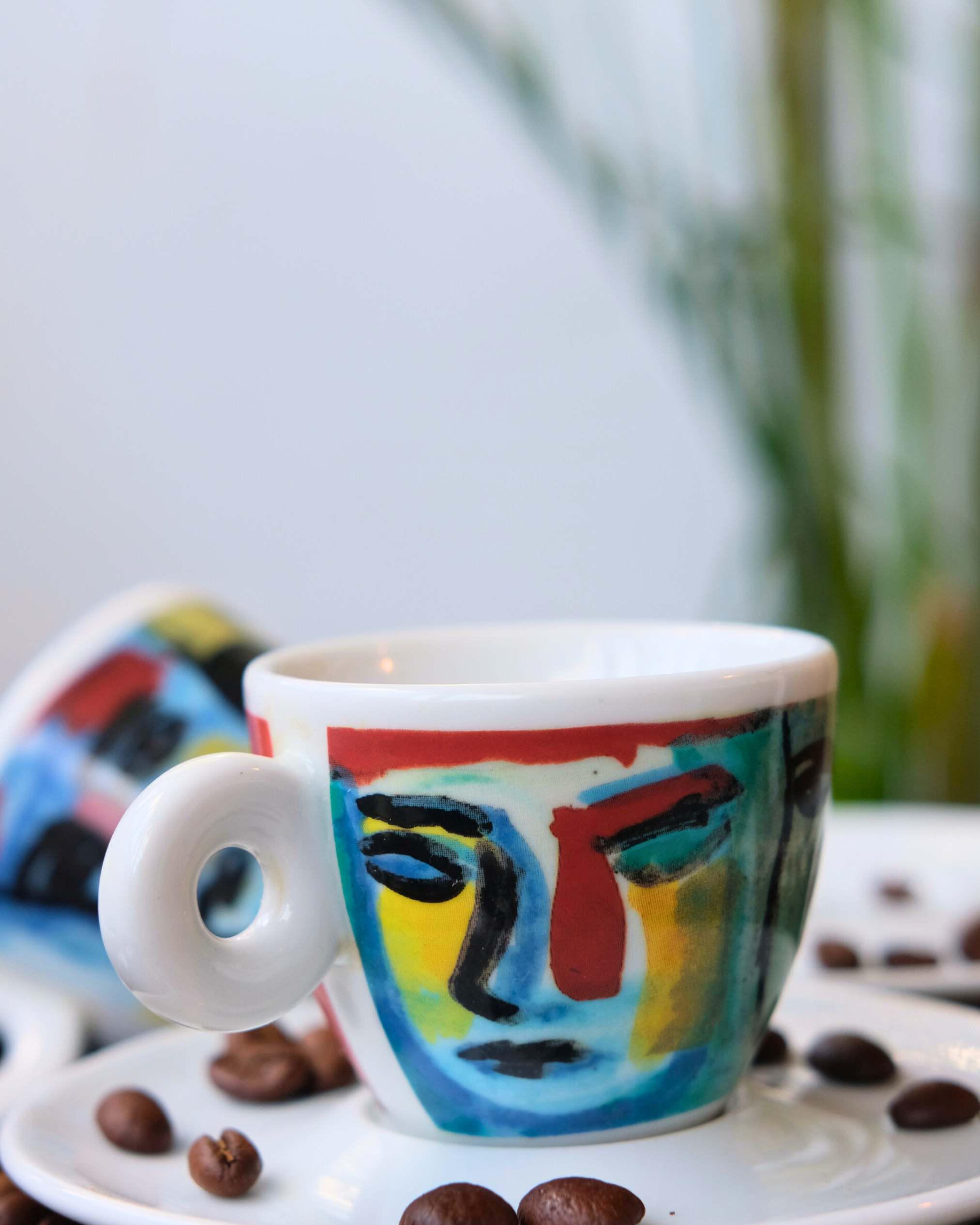 Illy Art Collection Espresso Cups 1994 – Italian Porcelain 