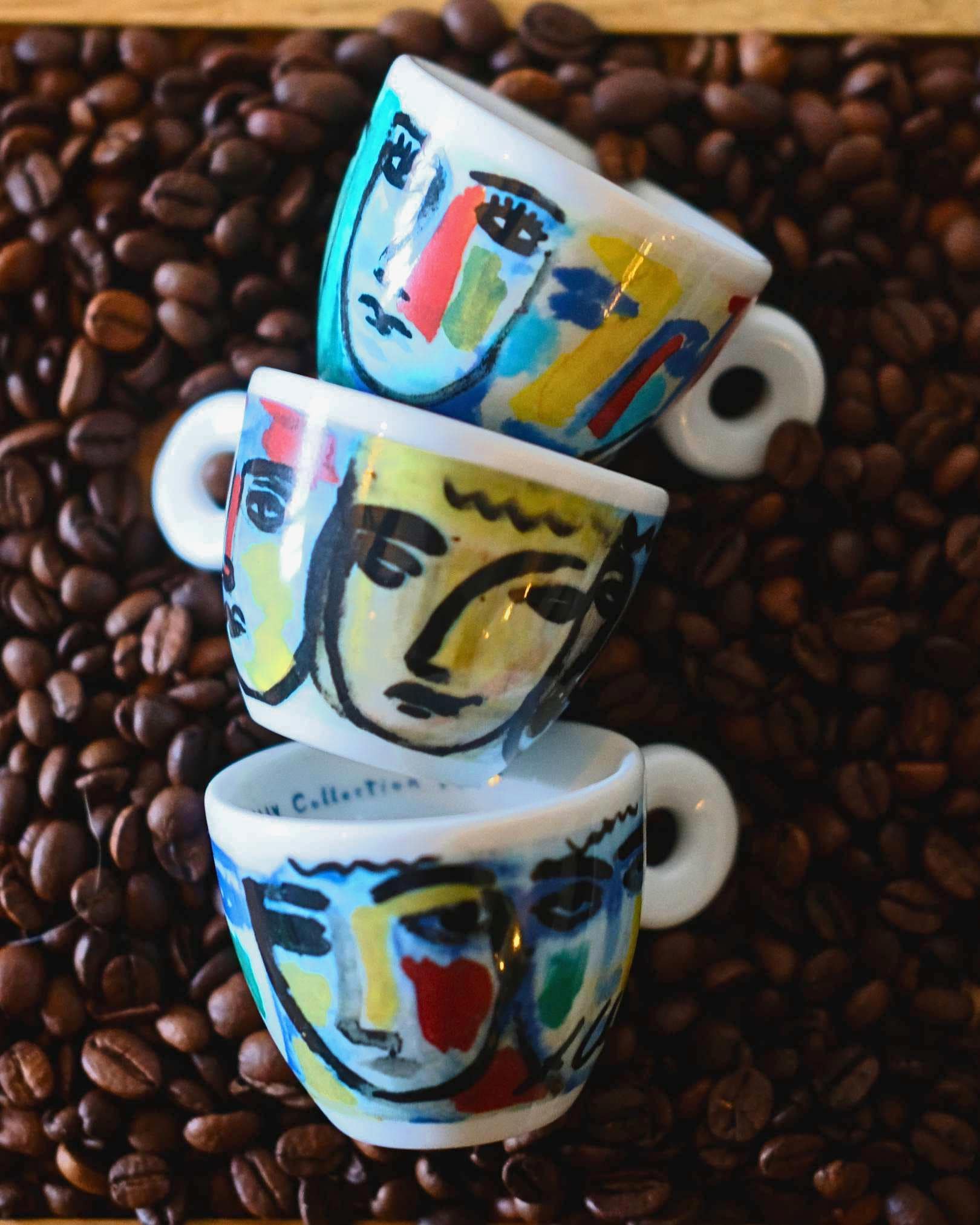 Illy Art Collection Espresso Cups 1994 – Italian Porcelain