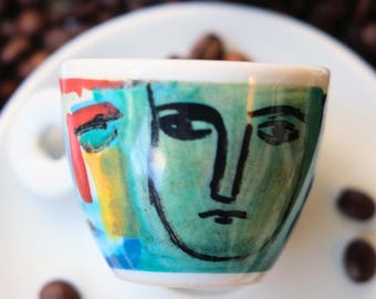 Illy Caffe Art Collection Vtg Cappuccino Cup, 2003 SHIZUKA
