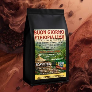 Café Limu etíope: Arábica tradicional de origen único, afrutado y vinoso