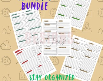 Nursing School Study Templates