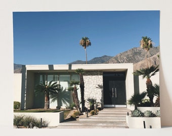 Mod, Palm Springs photography print, Mid-Century Modern architecture wall art