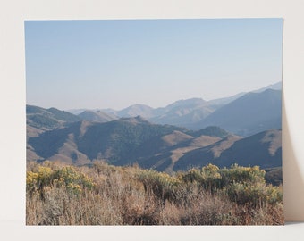 Sun Valley photography print, Idaho wall art