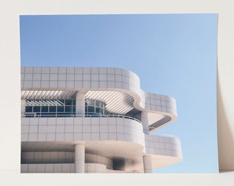 Getty Museum photography print, Los Angeles wall art