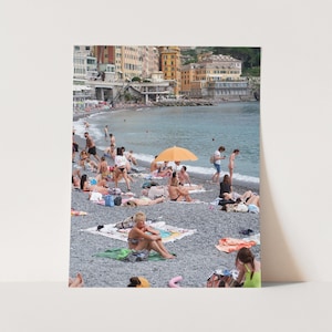 Italian Summer, Italy Beach Photography Print, Italy Wall Art