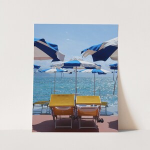 Miramare Italian coast summer photography print, Italy wall art