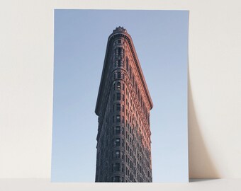 Flatiron Building photography print, New York City wall art