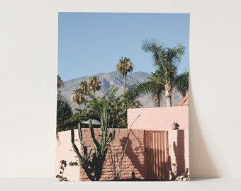 Paloma, Palm Springs photography print, desert wall art