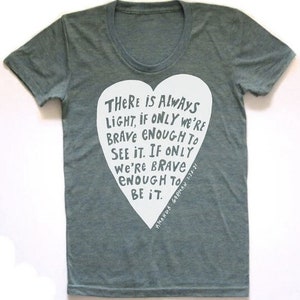 light women&#39;s tee, amanda gorman tee, poetry, hope, optimism, brave enough to see it, brave enough to be it t-shirt, free ship