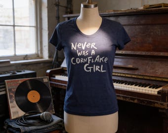 Cornflake Girl Tori Amos T-Shirt, 90s Alt Rock Lyric Tee