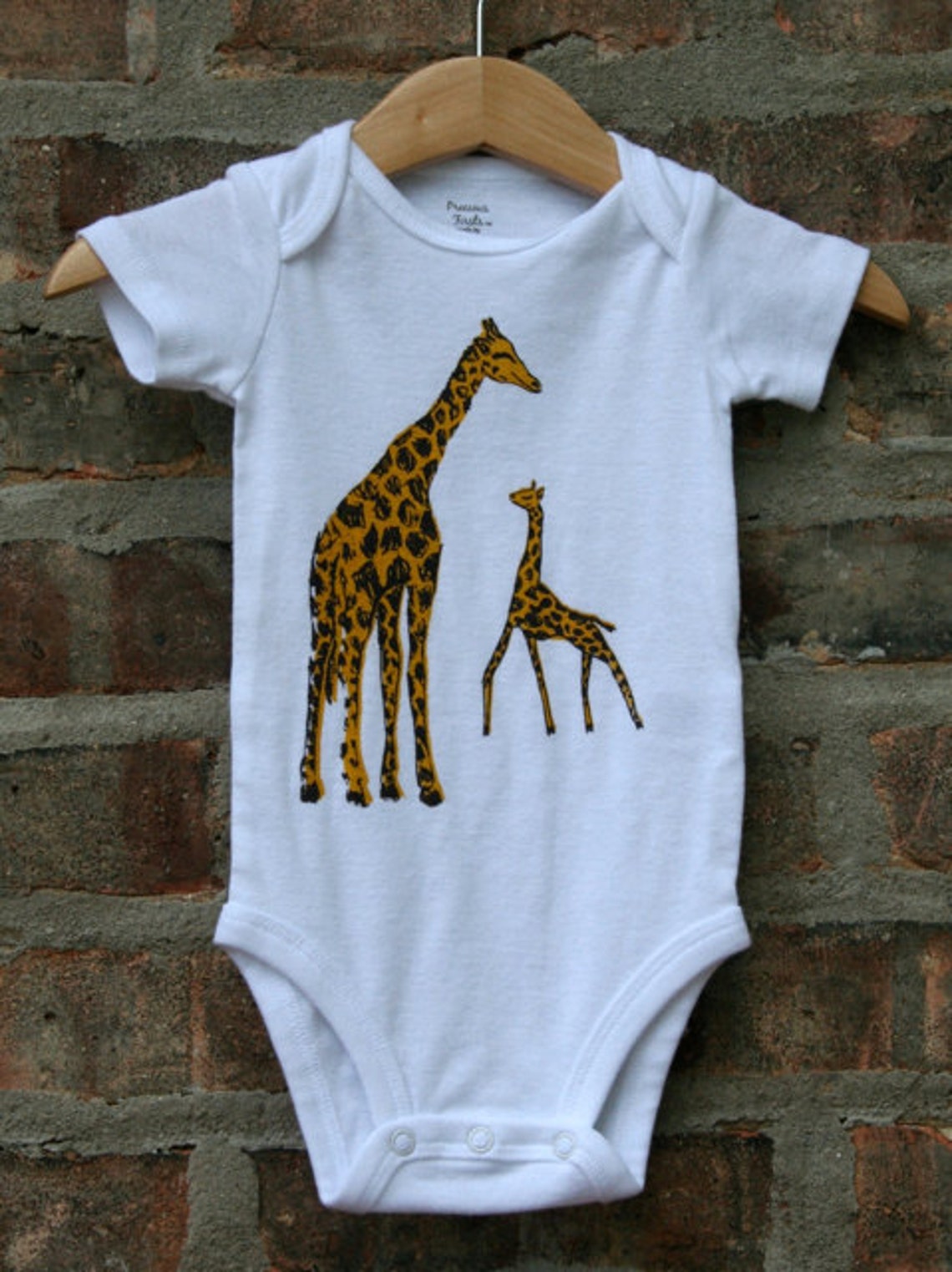 Cute baby Onesie® giraffe baby clothing giraffe baby gift Etsy