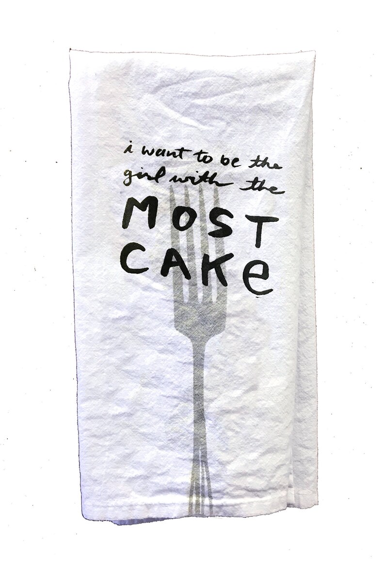 I want to be the girl with the most cake the most cake cake Etsy