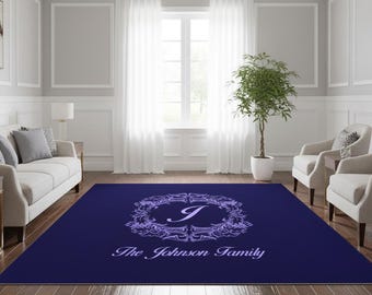 Custom Door Dornier Rug,  Personalized Family Name Rug, Personalized Rug for Home, Custom Area Rug, Housewarming gift, Personalized Room Rug