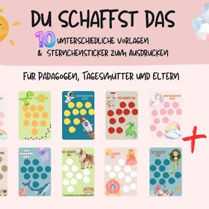 Du schaffst das Karten | Motivationskarten für Kinder | Schule | Tagesmutter | Kindergarten | Eltern