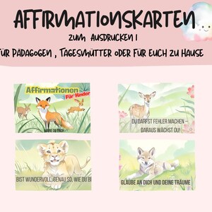 Cartes d'affirmation pour enfants | 25 cartes d'encouragement à imprimer | renforcer l'estime de soi de manière ludique