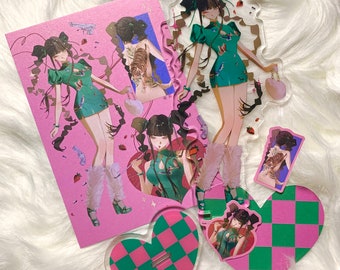 Acrylic standee collection｜Qipao Chinese fashion aesthetic girl