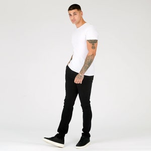 期間限定特別価格 Jeans Men Jeans Fit Slim | Men Jeans Denim Black | Mens for スーツ
