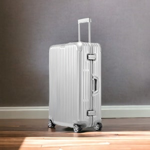 Rimowa Inspired Suitcase, Luggage, Rimowa, Aluminum Luggage, Aluminum, Women, Boy, Children, Carry On, Men, Traveling Bags and Luggage