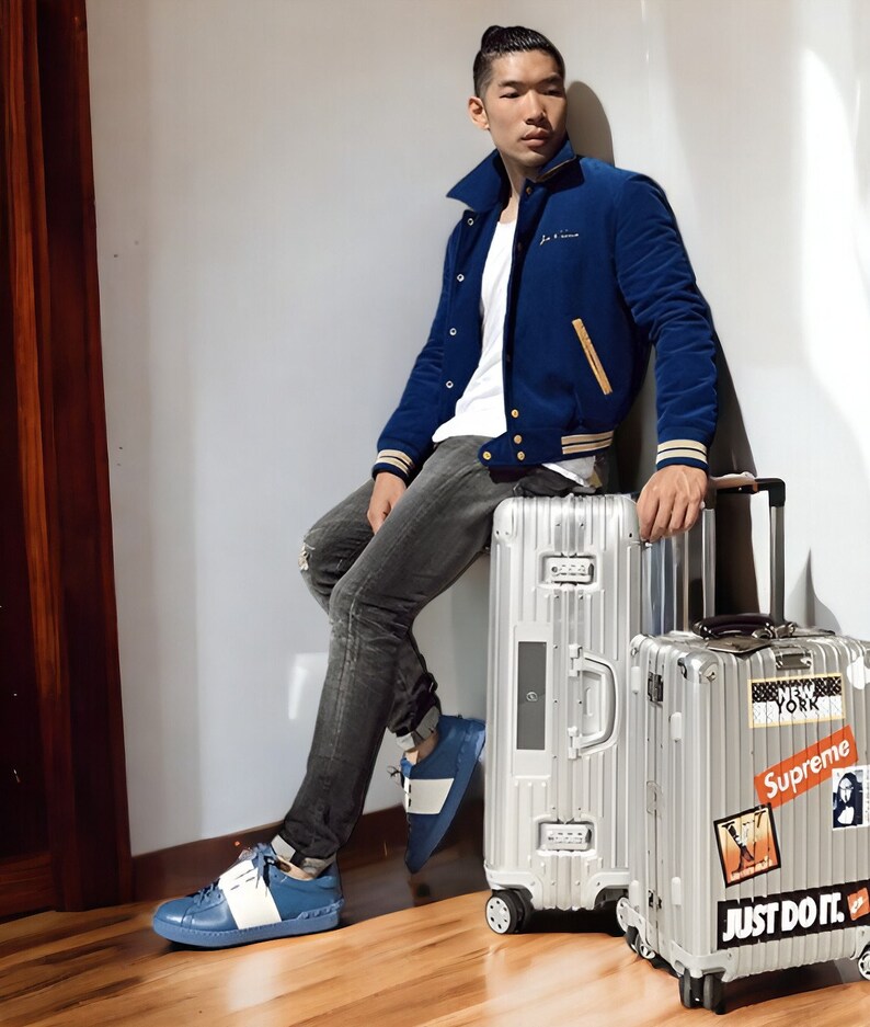 Rimowa inspiriert Koffer, Gepäck, Rimowa, Aluminium Gepäck, Aluminium, Frauen, Junge, Kinder, Handgepäck, Männer, Reisetaschen und Gepäck Bild 6