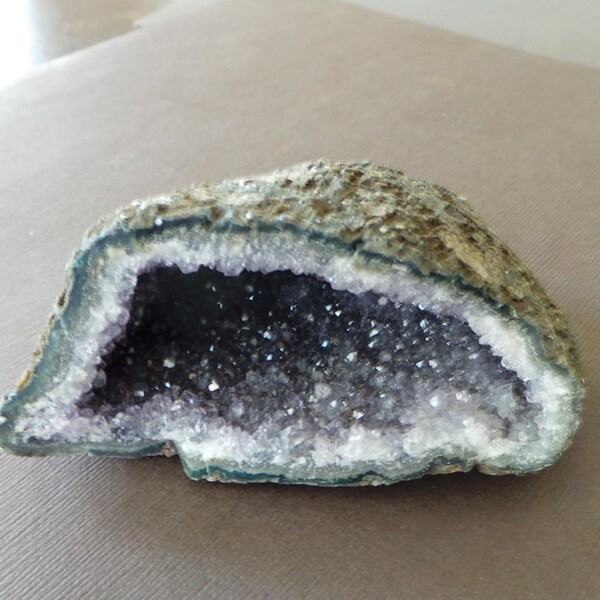 Healing Crystal Amethyst Geode Drusy Druzy Specimen  Amethyst Cave