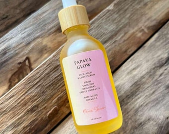 Face and Neck Serum | Botanical Anti-Aging Oil | Smoother Younger-Looking Skin