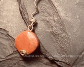 Serendipity - Wire Wrap Art Mookaite on Neckwire