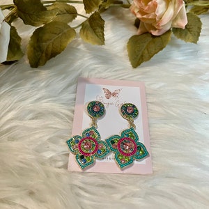 Multicolored Magic Dangle Earrings