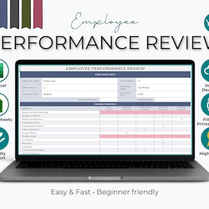 Employee Performance Review Template: HR Appraisal Excel & Google Sheets